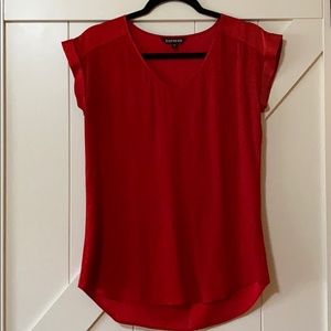 Express Red Blouse